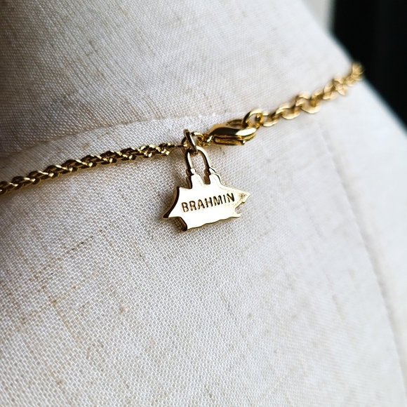 New Brahmin FAIRHAVEN Duo Tassel Necklace - Picture 5 of 8